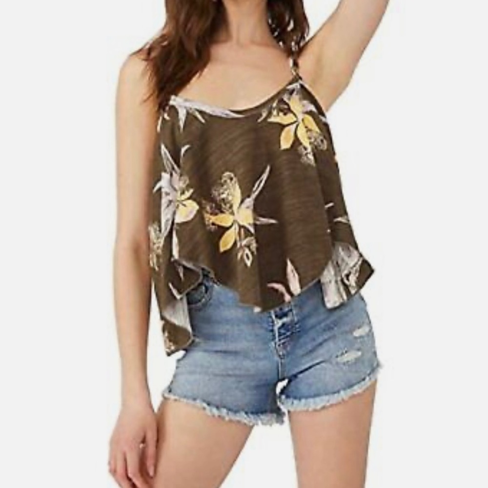 NWT Free People Hey Girl Tank Top Size Medium